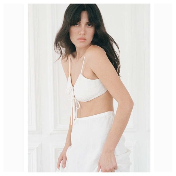 5/$100 SALE - Olivia Latinovich Double Bow Bra - Picture 4 of 13